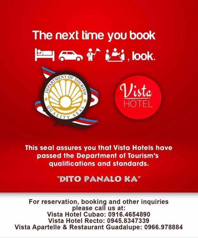 Vista Hotel Cubao Quezon City Exterior foto